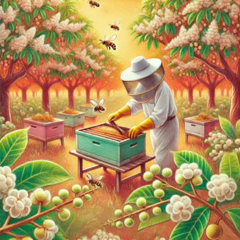 如何確保蜜蜂採集龍眼蜜